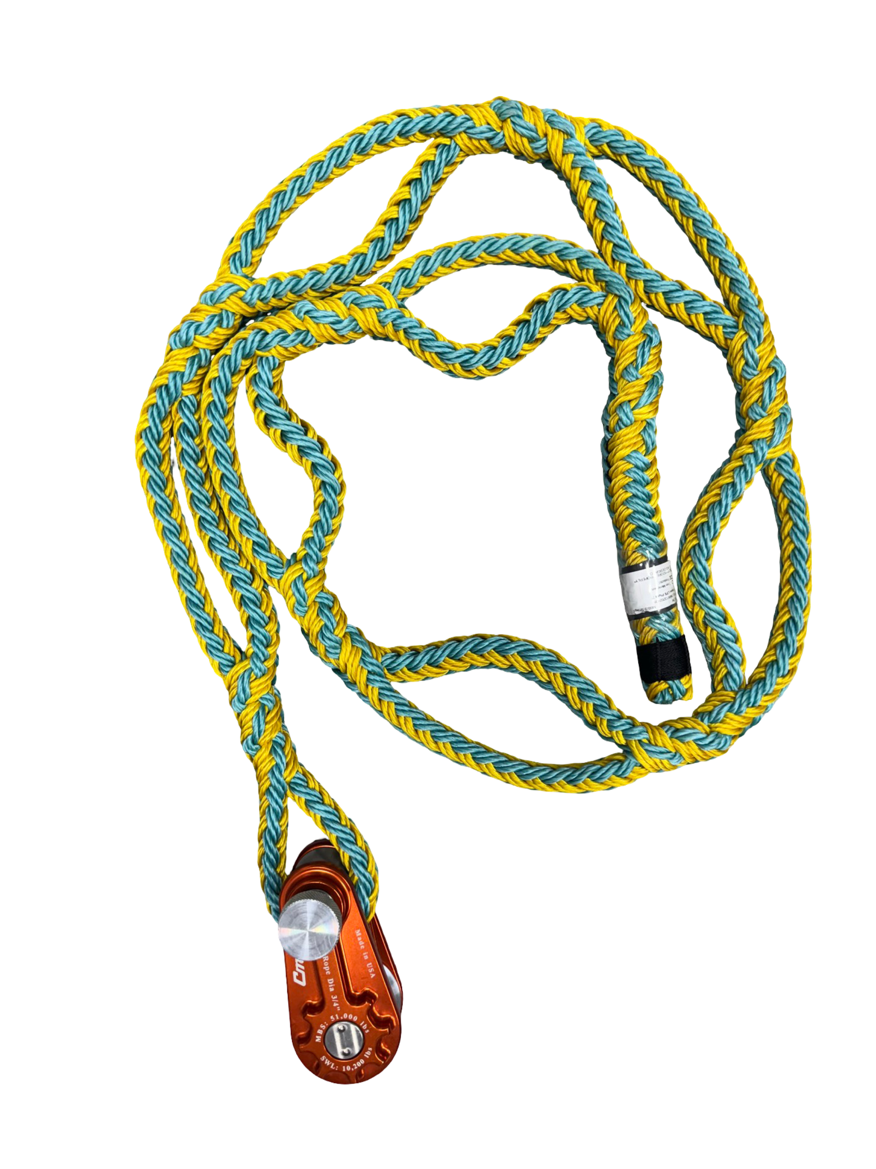 Arbo Space 3/4" Pluto Multi Sling W/ CMI Block 7'