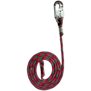 Huracan 1/2" 24 Strand Double Braid Lanyard with an Aluminum Body Steel Gate Ansi Double Action Snap Hook