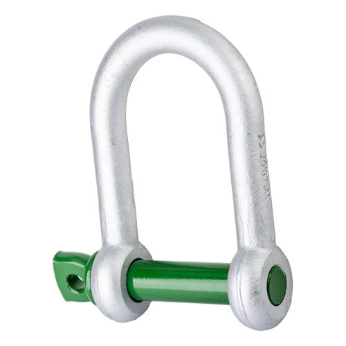 Van Beest Green Pin 5/8" Screw Pin BigMouth Shackle - 3.2 Ton WLL
