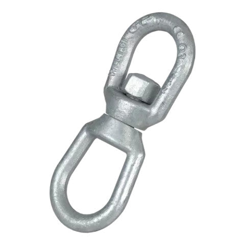 Van Beest Green Pin G-7713 7/8" Eye & Eye Swivel - 10000 lbs WLL