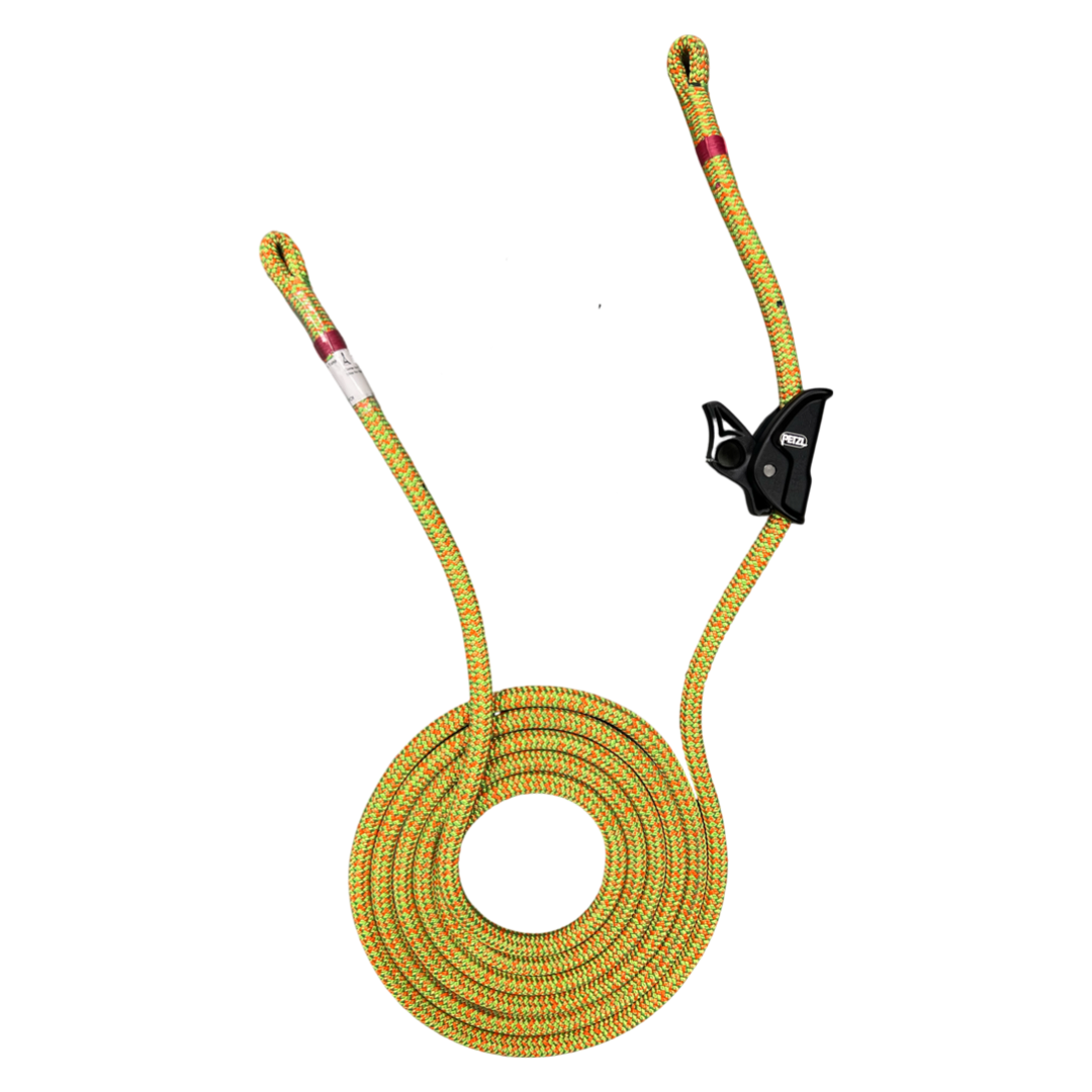 Tango Poison Ivy HS Lanyard W/ Petzl Micrograb Rope Grab