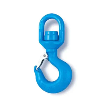 Yoke 5/8" Grade 100 Swivel Bearing Hoist Hook - WLL 20,000 lbs, #X-175N-16
