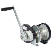 Thern M4312PB Spur Gear Hand Winch w/ Brake - 2000 lbs Lifting Capacity