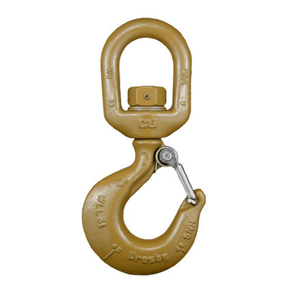 Crosby L-322AN 22 Ton Alloy Swivel Hook w/ Latch