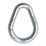 Crosby 1-1/4" G-341 Galvanized Pear Link - 16750 lbs WLL - #1014011