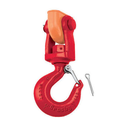 Crosby S-3319 4.5 Ton Utility Swivel Hook - 7/8" - 1-1/16" Rope