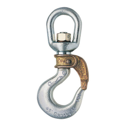 Crosby BL-C PIN-LOK 0.9 Ton Closed Swivel Bail Golden Gate Hook