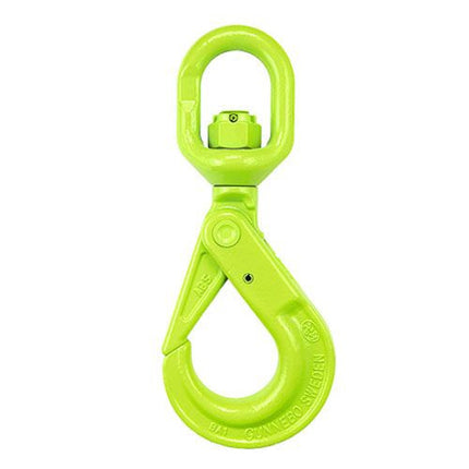 Gunnebo 1/2" BKL-13-10 Grade 100 Self-Closing Swivel Hook - 14991 lbs WLL