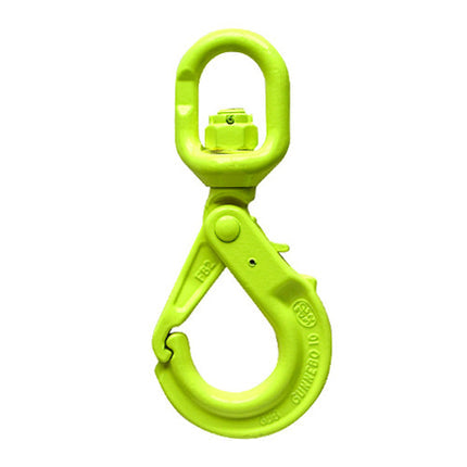 Gunnebo 1/2" LKBK-13-10 Grade 100 Self-Closing Swivel Hook - 15000 lbs WLL