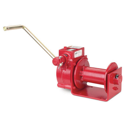 Thern 472 Worm Gear Hand Winch - 2000 lbs Pulling Capacity