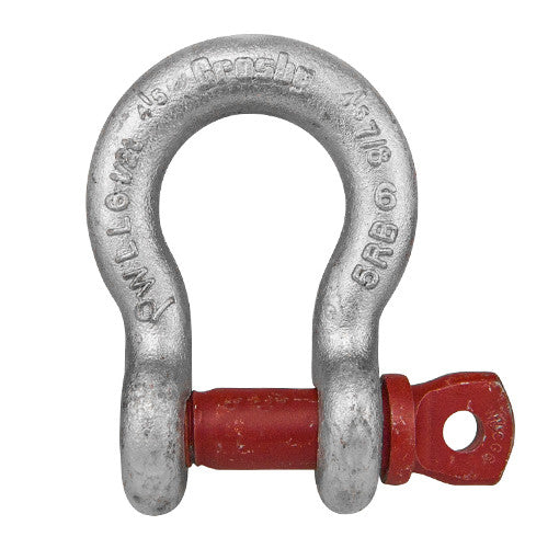 Crosby 1" G-209 Screw Pin Anchor Shackle - 8-1/2 Ton WLL - #1018534